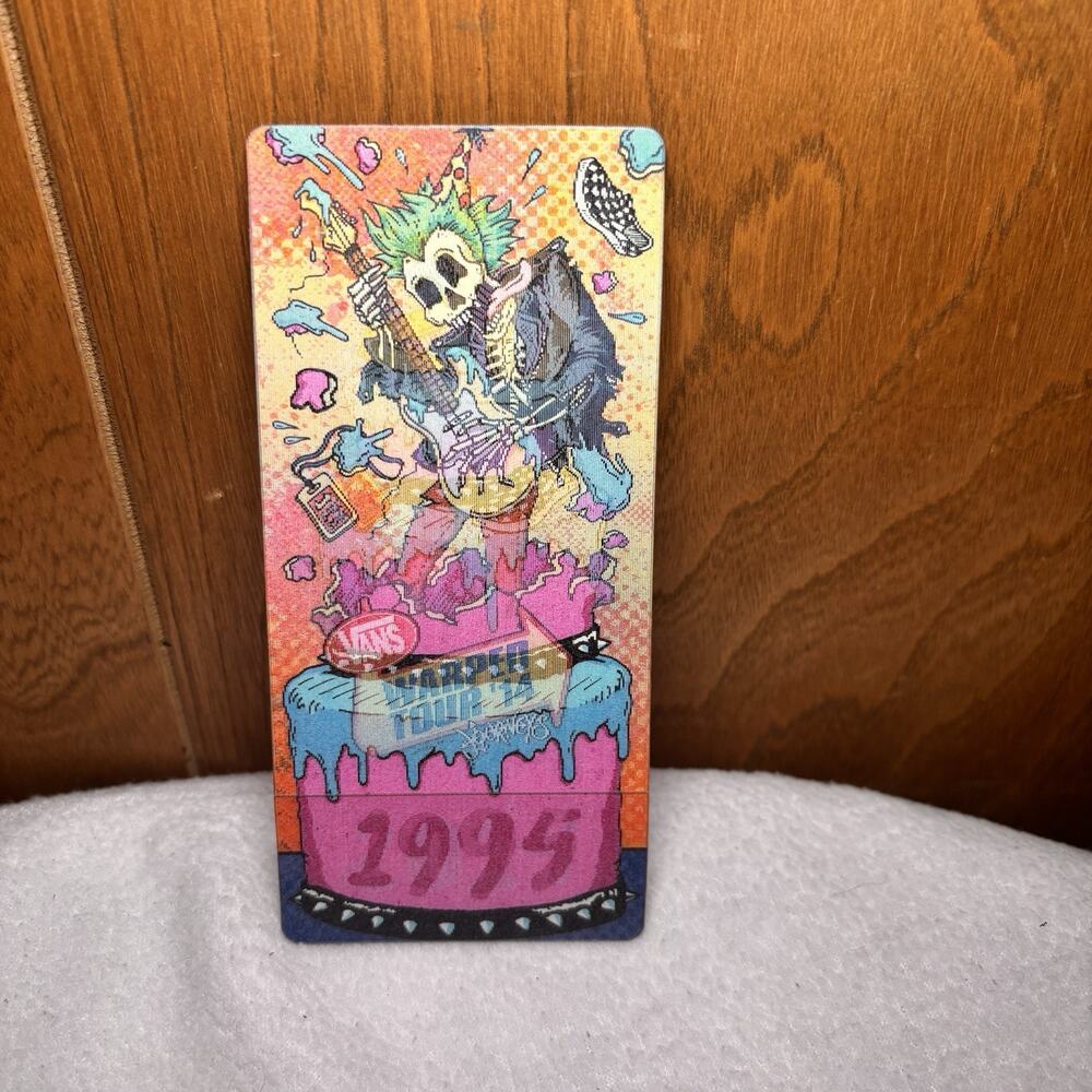 Vans Warped Tour 2014 Collectors Ticket Pop Punk Metal Metalcore Hardcore - Picture 2 of 3